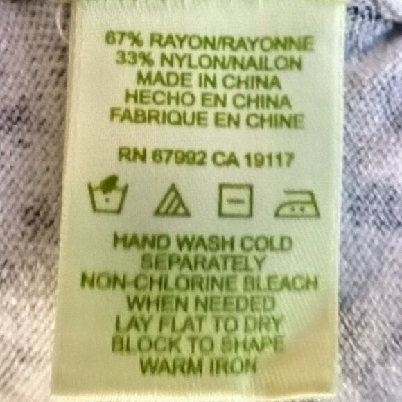 Sigrid Olsen B&W Floral Knit Cardigan - Picture 4 of 4